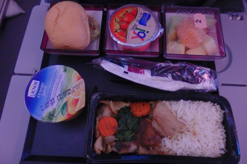 comida Qatar Airways